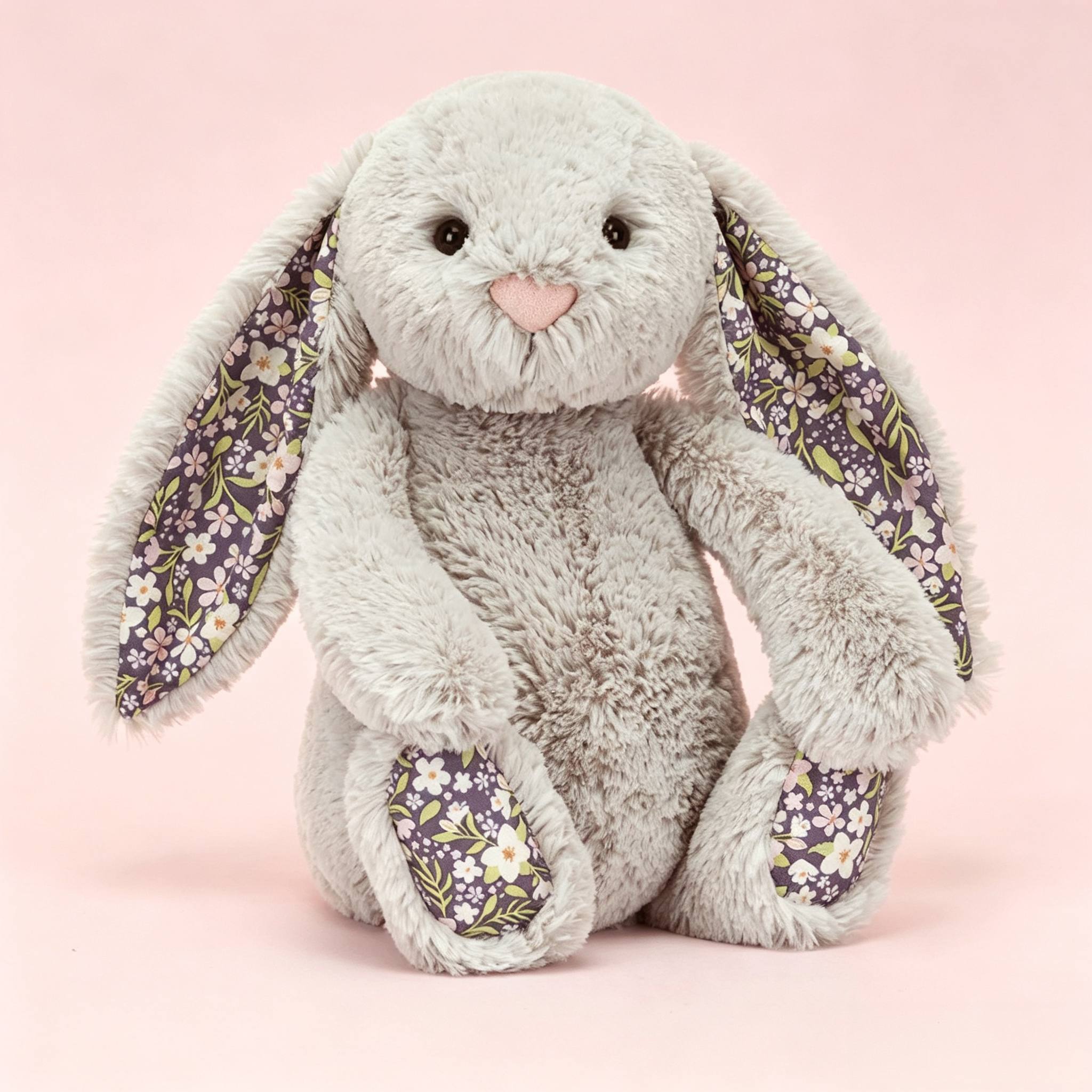Jellycat Blossom Bashful Bunny Medium Silver Bloom – Factory Second