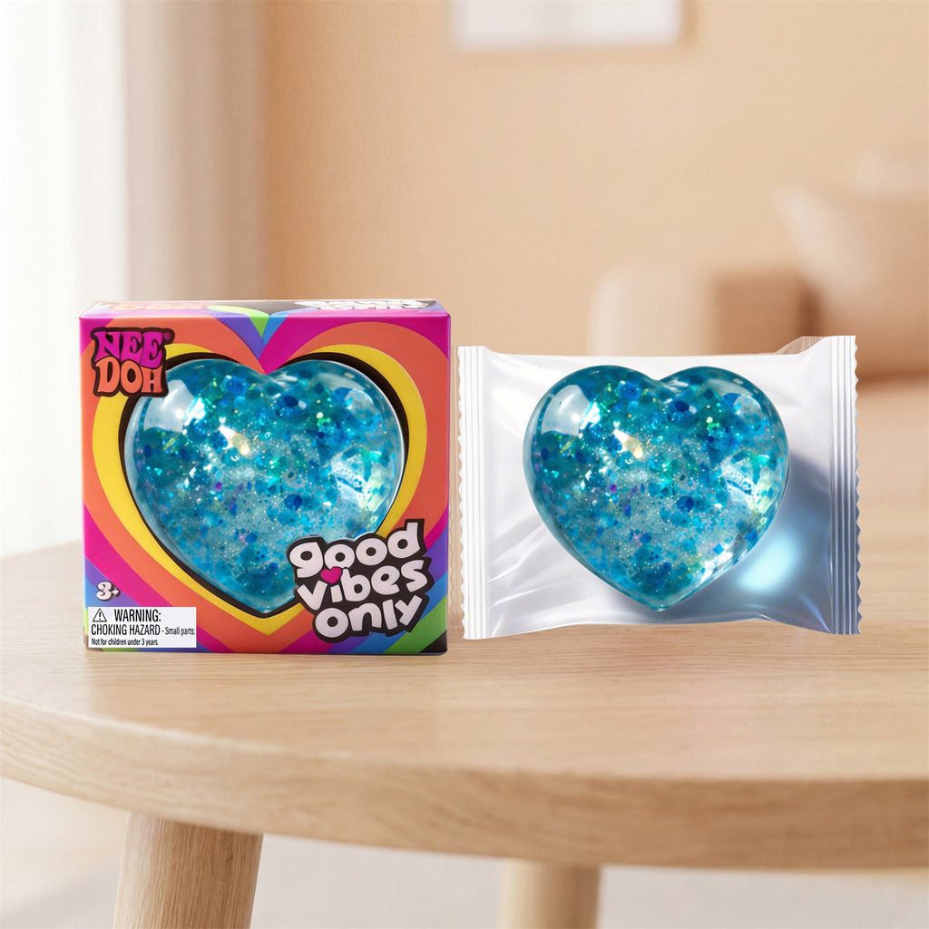 NeeDoh Heart Shaped Squishy Toy