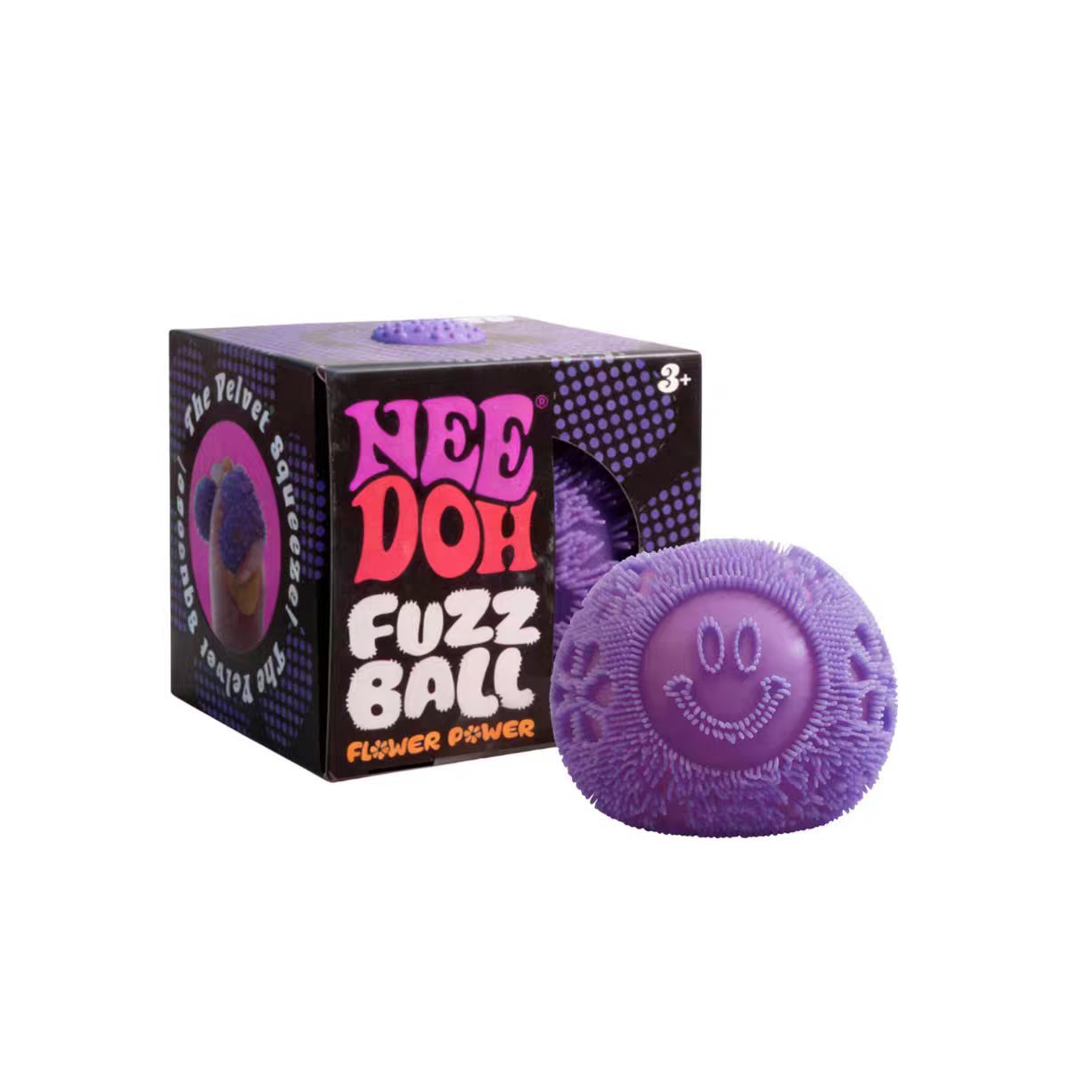Squishy Fuzz Ball Fast Rebound Stress Relief Toy