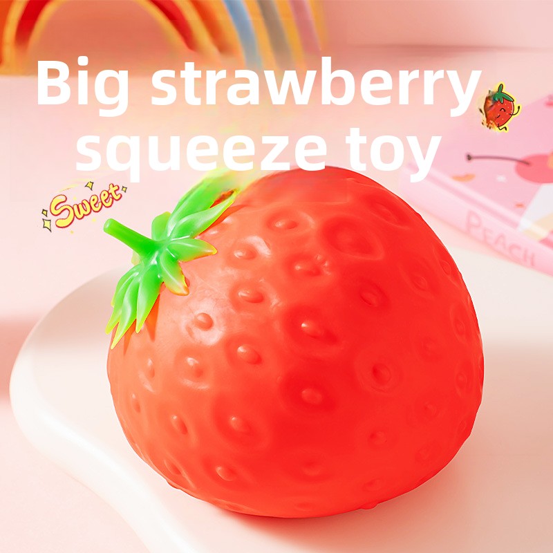 Jumbo Soft strawberry Squishy Toys