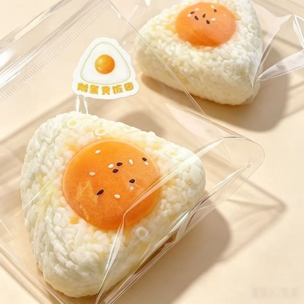 Fried Egg Rice Ball Squishy