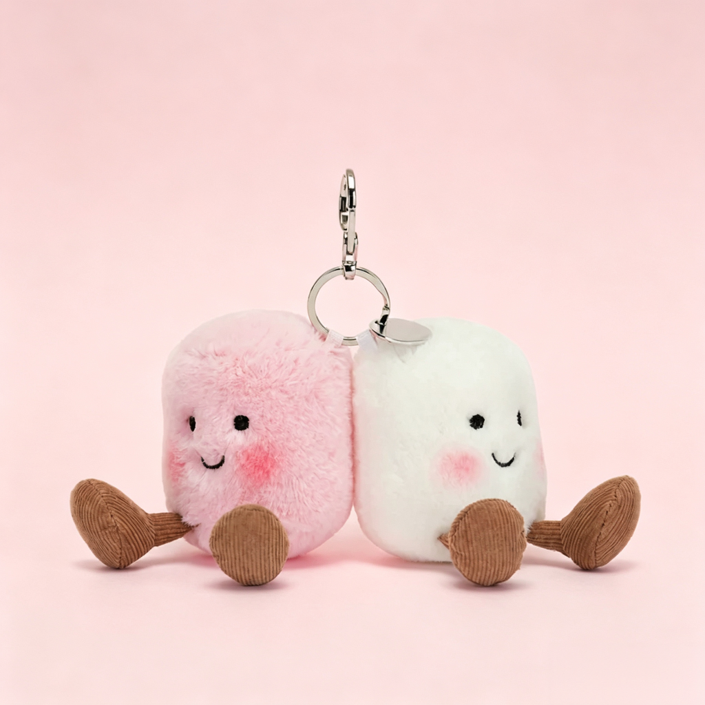 Amuseables Pair Of Marshmallows Bag Charm – J.C Factory Second