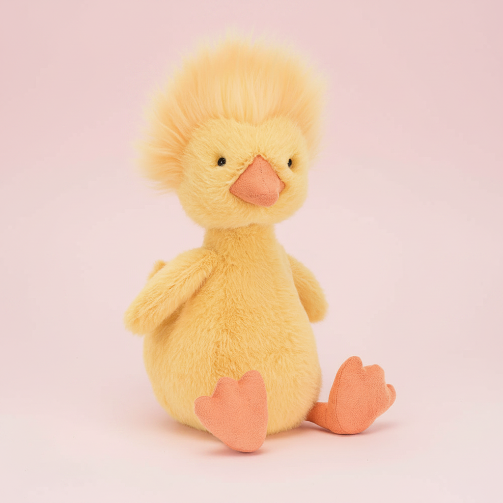 Dorit Duckling pink background