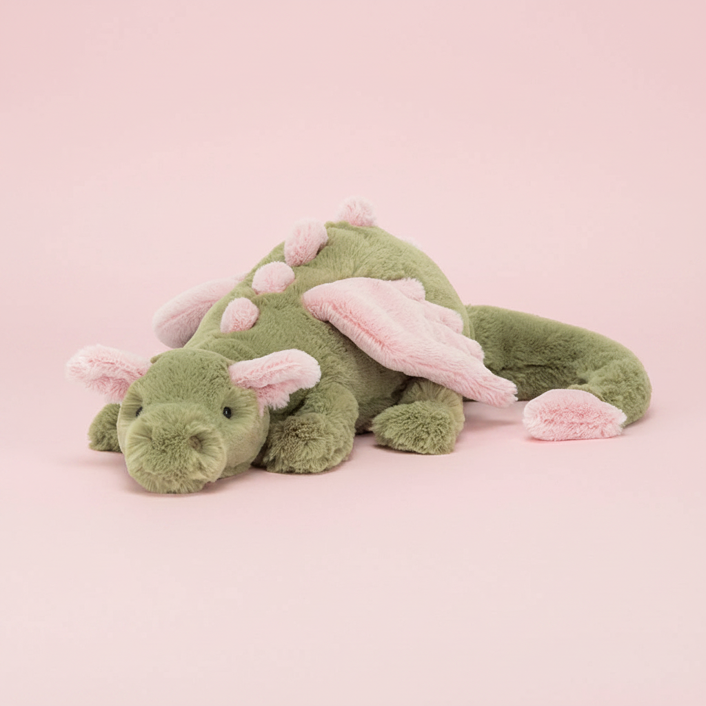 Malachy Dragon J.C Factory pink background