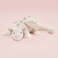Snow Dragon pink background