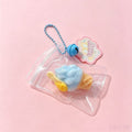 Mini Ice Cream Cone Squishy Keychain