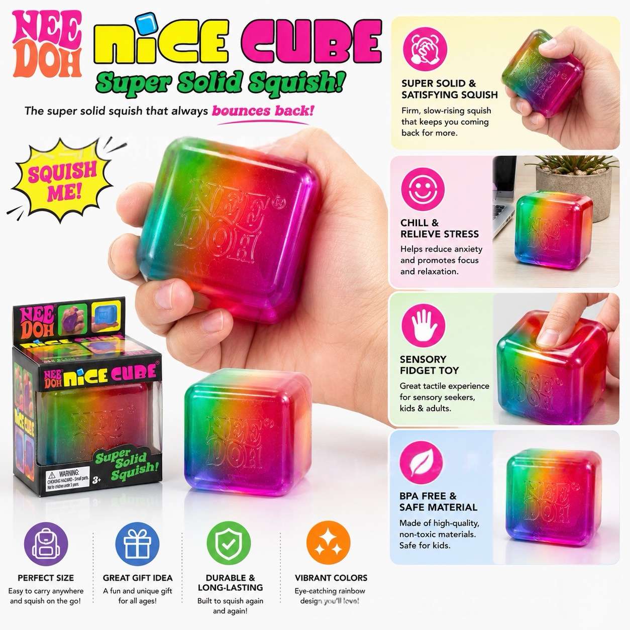 Rainbow Nice Cube