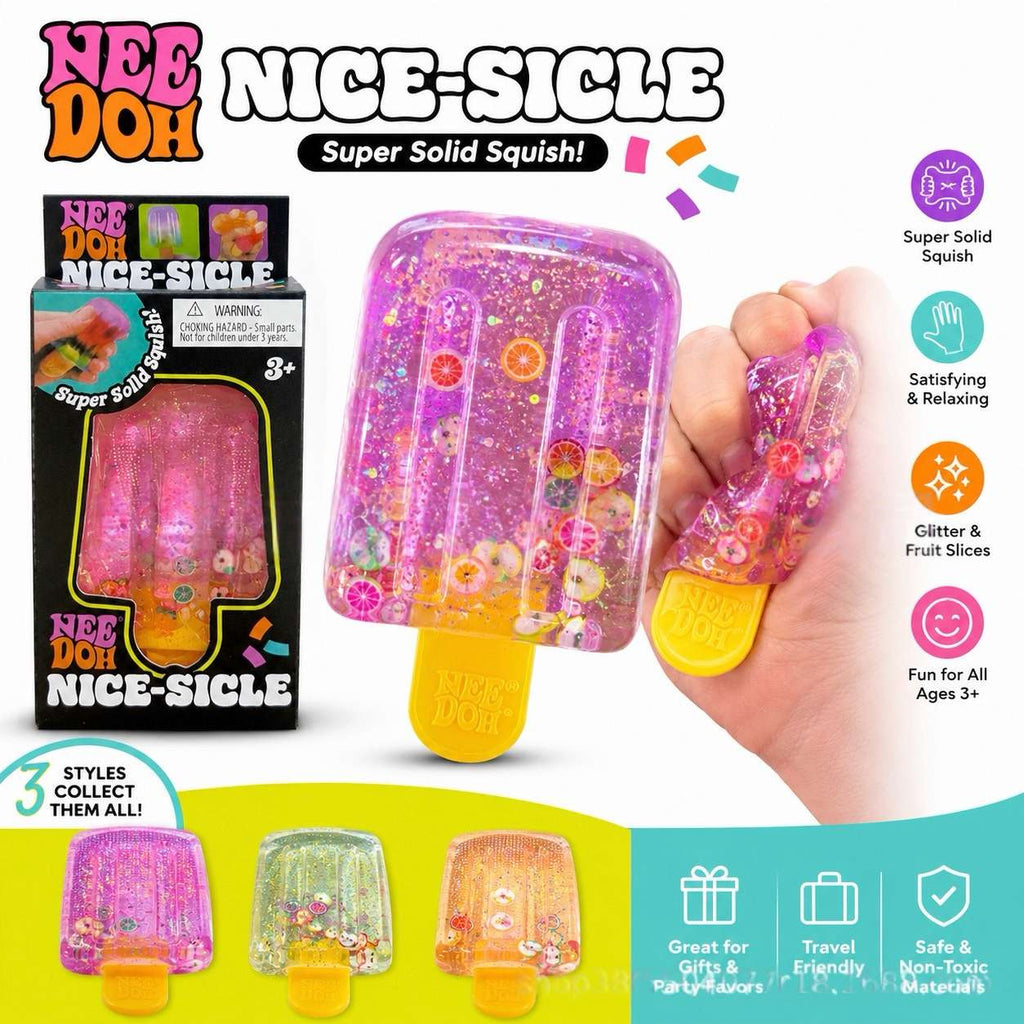 Glitter Popsicle Stress Ball Fidget Toy