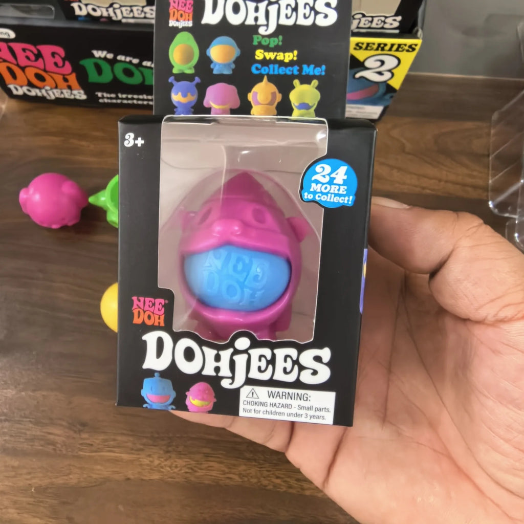 Squirrel Dohjees Mochi Squishy — Sensory Fidget Squeeze Toy
