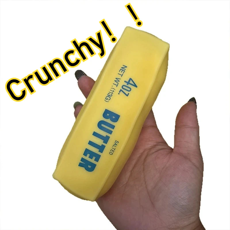 Butter Stick Crunchy Squishy Stress Ball