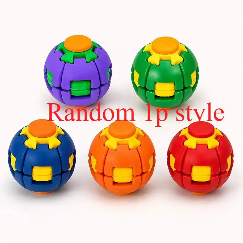 Mini Finger Spinner — Press to Rotate Stress Relief Fidget Toy