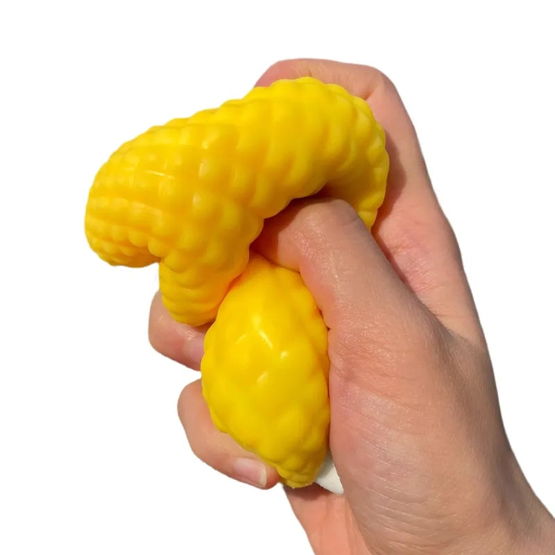 Crunchy Corn Squishy — ASMR Stress Relief Fidget Toy