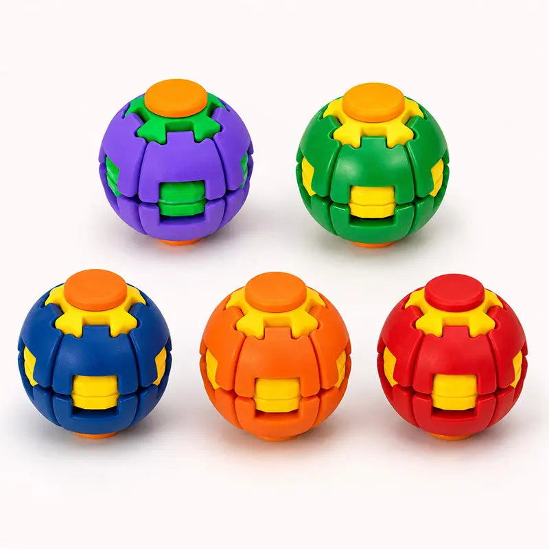 Mini Finger Spinner — Press to Rotate Stress Relief Fidget Toy