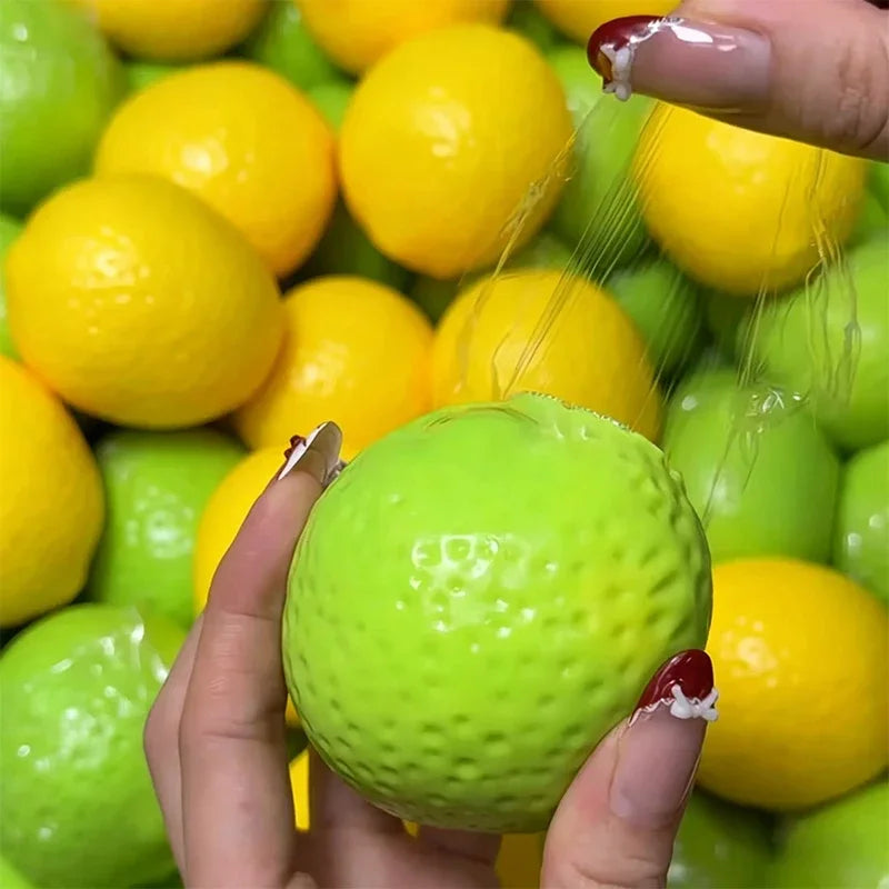 Mango & Lemon Colour Changing Crunchy Squishy