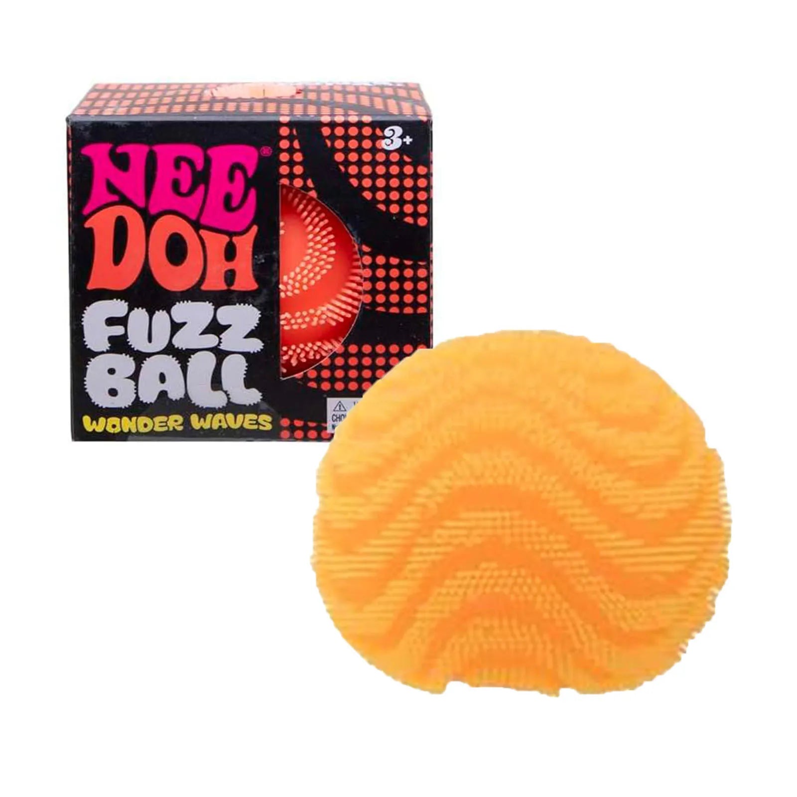 Fuzz Ball Wonder Waves — Textured Sensory Stress Relief Squeeze Toy