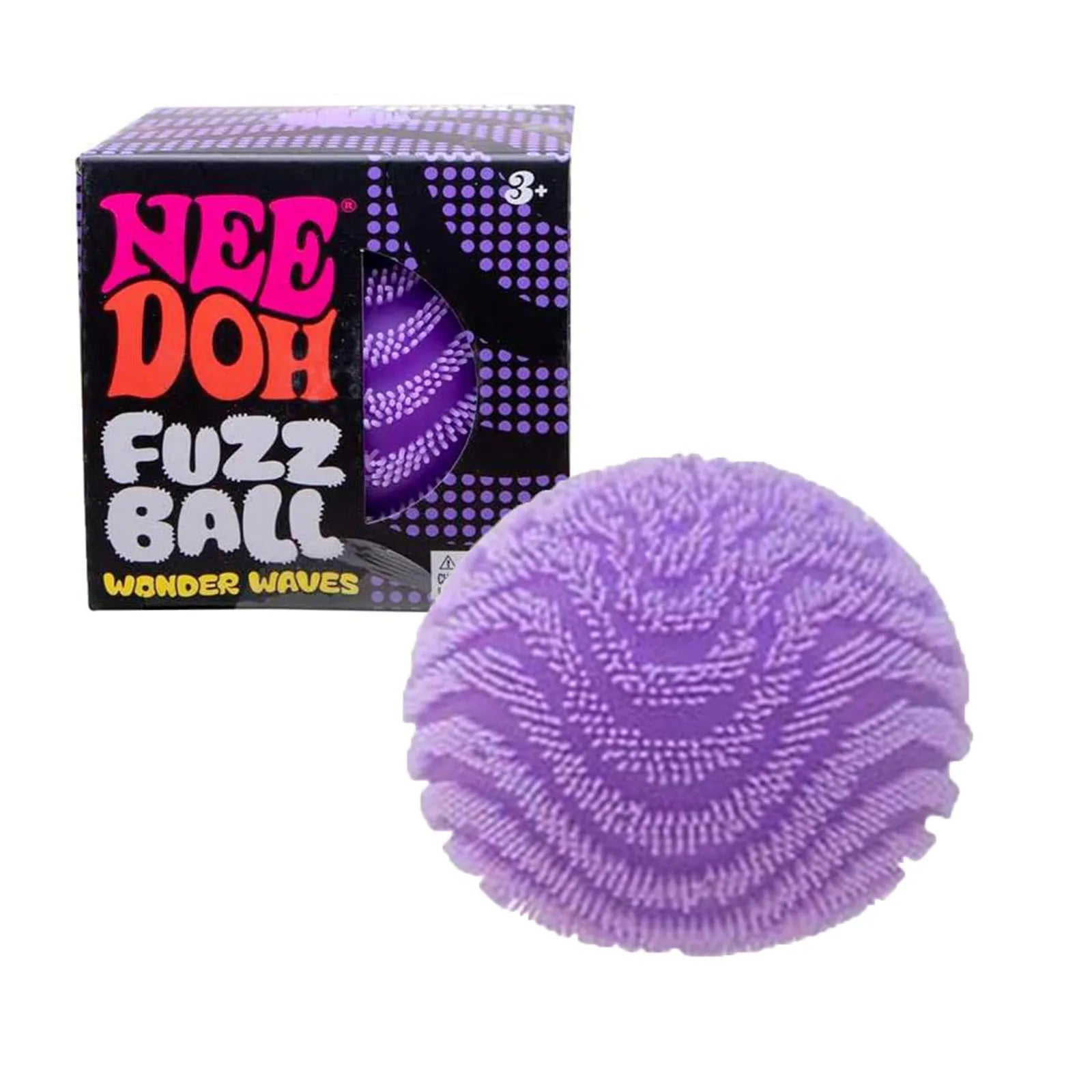 Fuzz Ball Wonder Waves — Textured Sensory Stress Relief Squeeze Toy