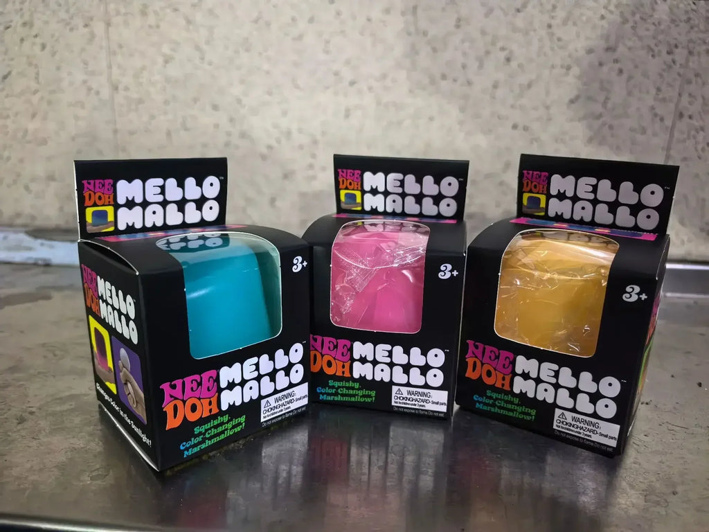 UV Colour-Changing Marshmallow Squishy Stress Relief Toy