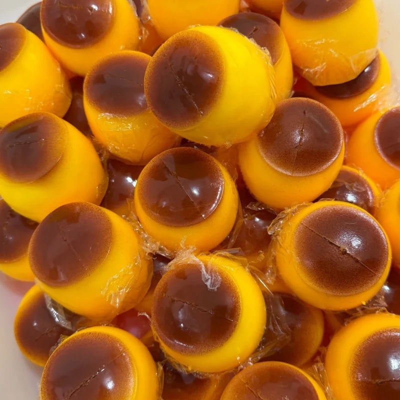 Caramel Pudding Squishy Stress Relief Toy