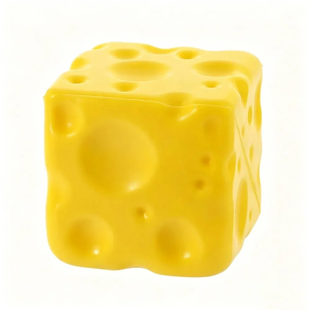 Jumbo Cheese Cube Squishy