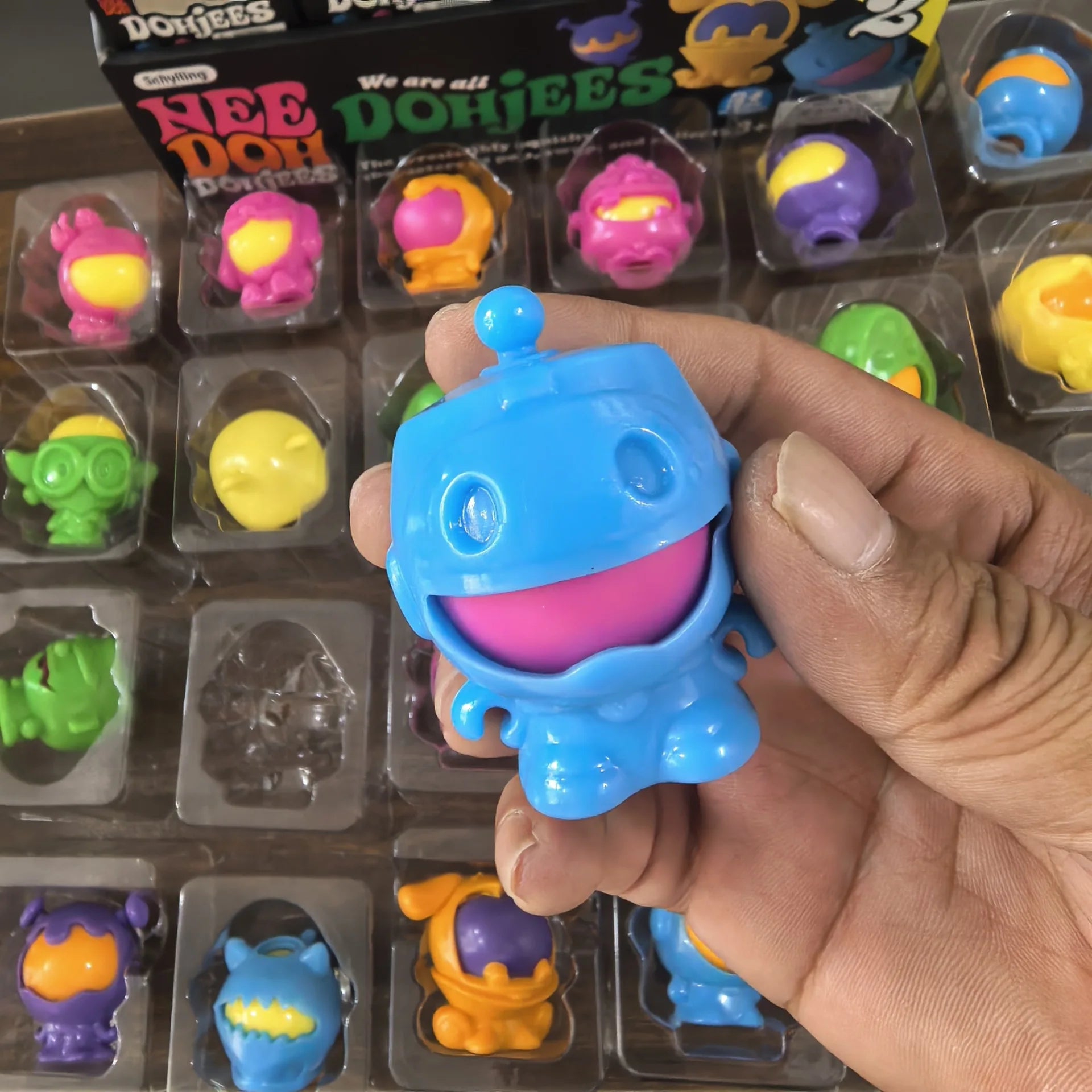 Squirrel Dohjees Mochi Squishy — Sensory Fidget Squeeze Toy