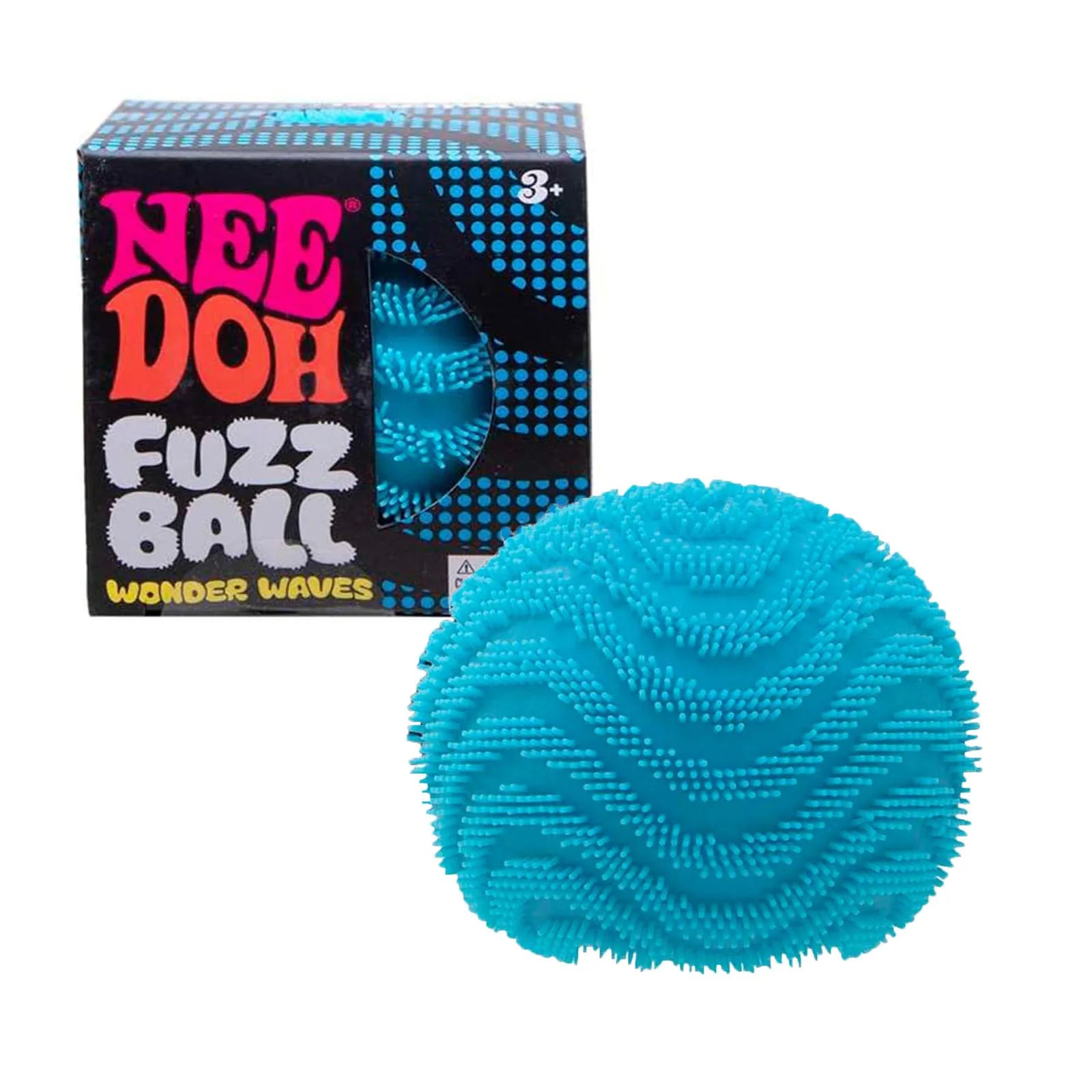 Fuzz Ball Wonder Waves — Textured Sensory Stress Relief Squeeze Toy