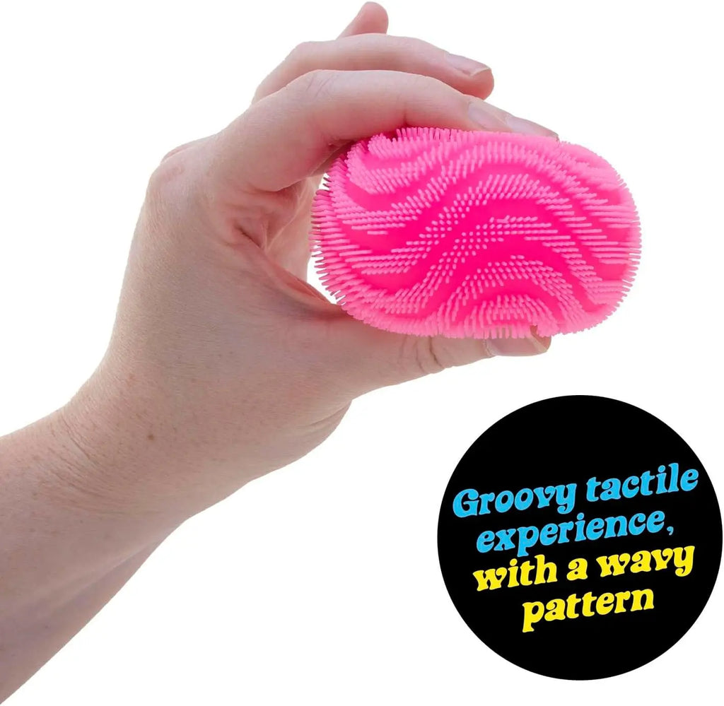 Fuzz Ball Wonder Waves — Textured Sensory Stress Relief Squeeze Toy