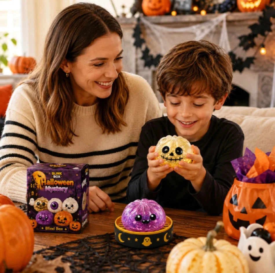 Halloween Dumpling Blind Box Squishy — ASMR Stress Relief Squeeze Toy