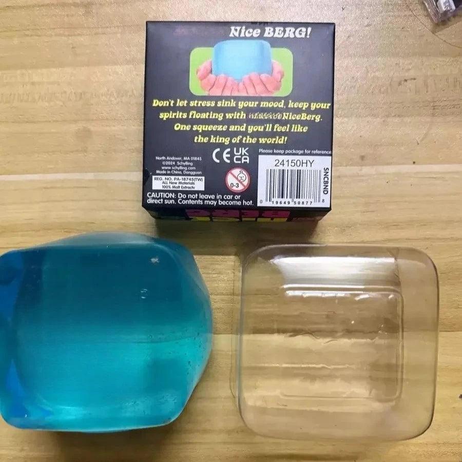 Super Big Iceberg Squishy Sensory Stress Relief Toy