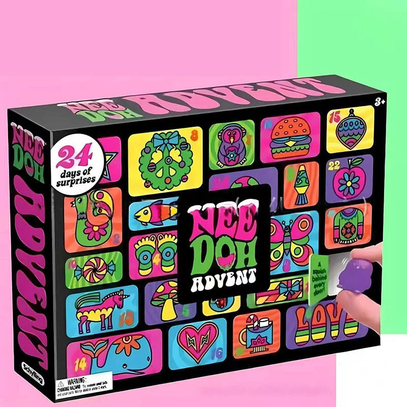 Squishy Advent Calendar Blind Box – 24-Day Countdown