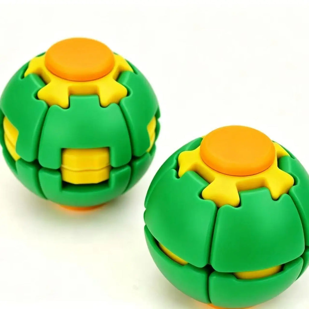 Mini Finger Spinner — Press to Rotate Stress Relief Fidget Toy