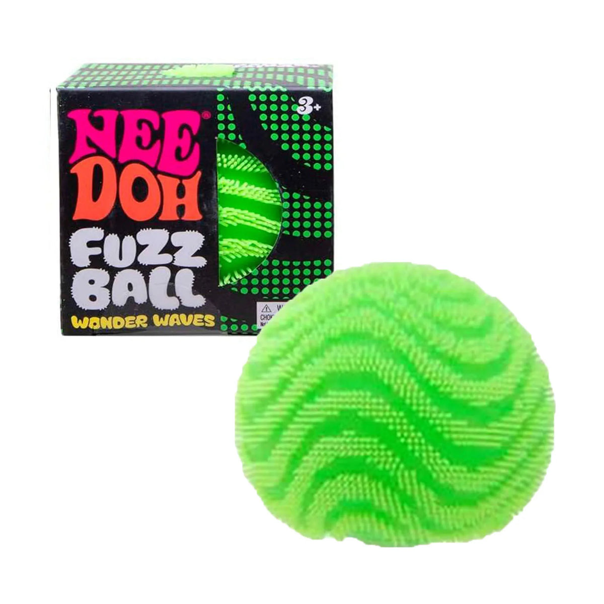 Fuzz Ball Wonder Waves — Textured Sensory Stress Relief Squeeze Toy