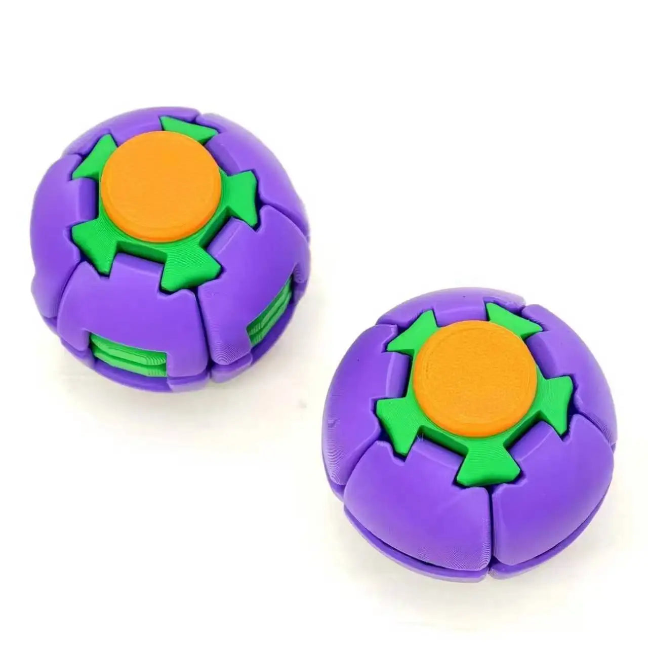 Mini Finger Spinner — Press to Rotate Stress Relief Fidget Toy