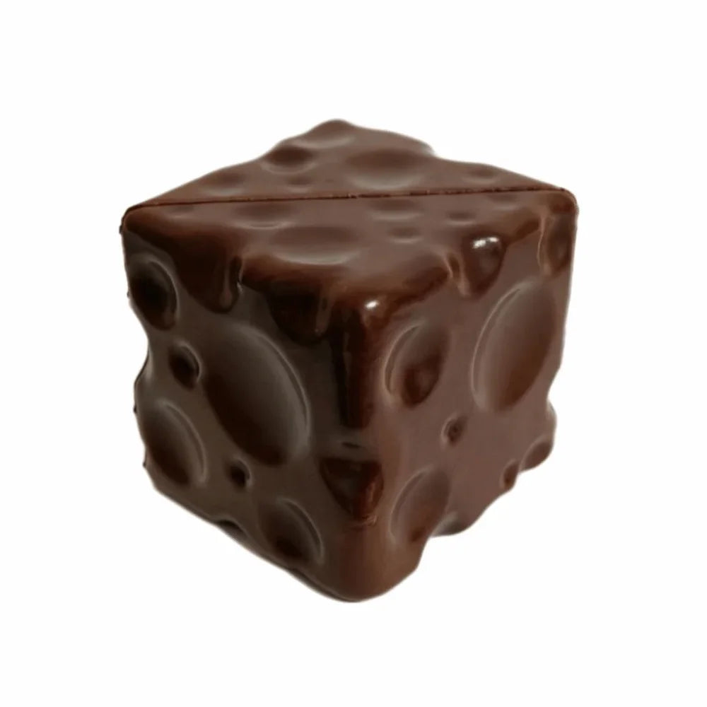 Jumbo Cheese Cube Squishy