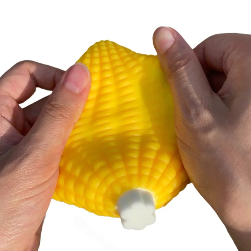 Crunchy Corn Squishy — ASMR Stress Relief Fidget Toy