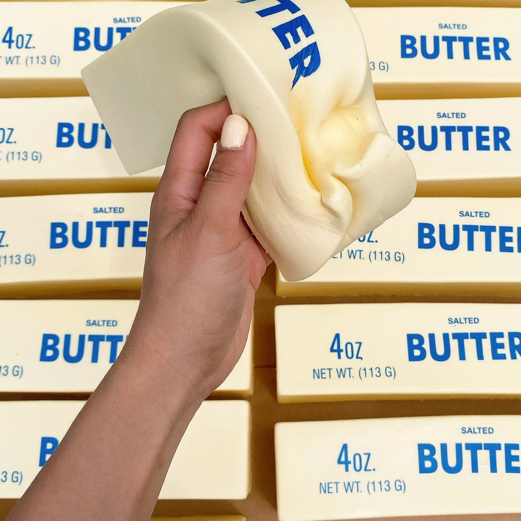 Giant Butter Stick Squishy — Premium Limited Edition Slow-Rise Squeeze Toy