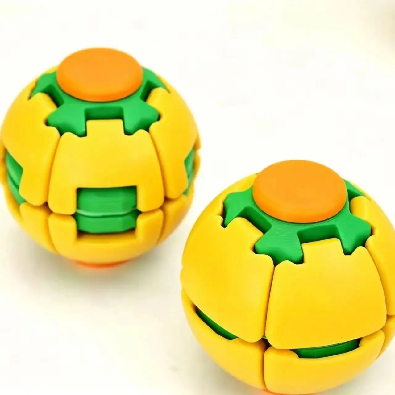 Mini Finger Spinner — Press to Rotate Stress Relief Fidget Toy