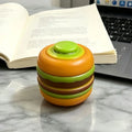 Hamburger Fidget Spinner — Press to Spin Stress Relief Toy
