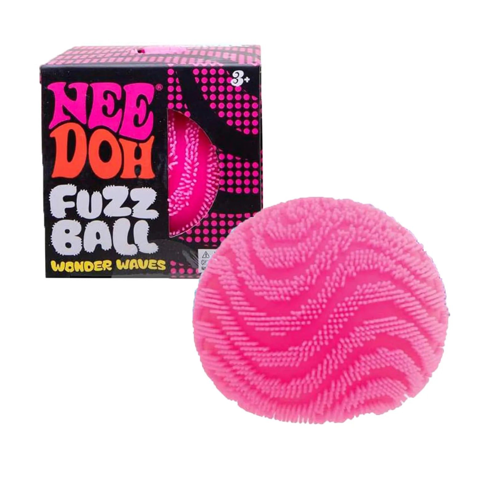 Fuzz Ball Wonder Waves — Textured Sensory Stress Relief Squeeze Toy