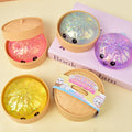 Colorful Smiley Face Steamed Bun Squishy Toy