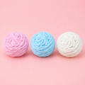 Cream Roll Squishy  Pink, Blue & White