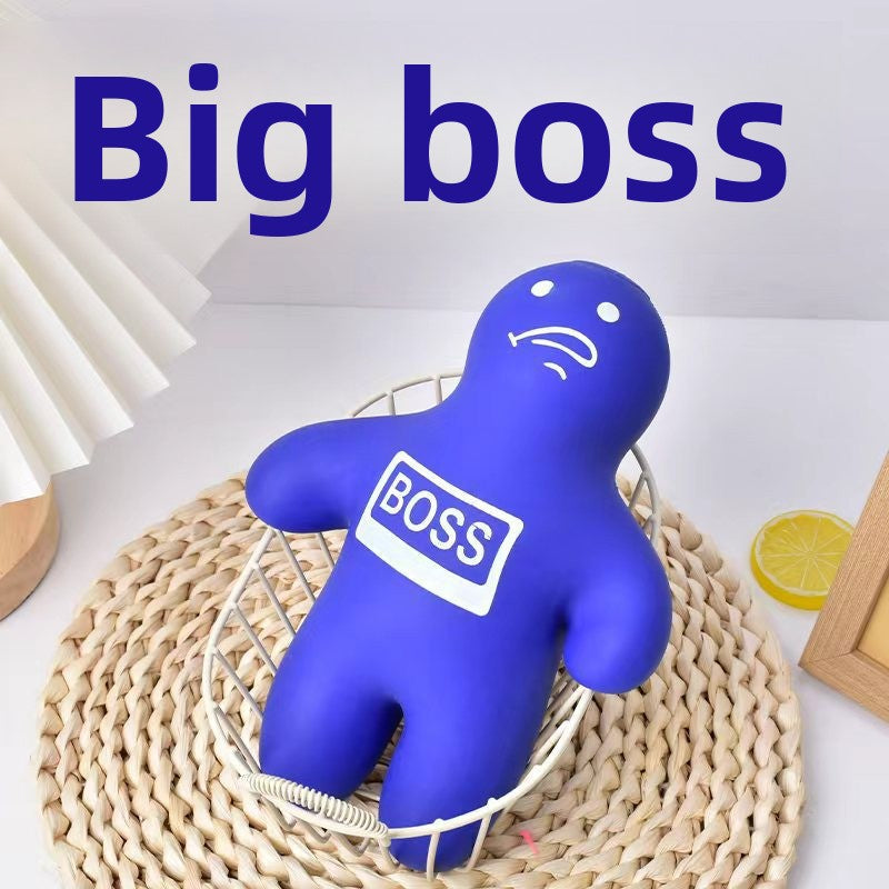 Brain Squishy Stress Relief Toy — Slow-Rise Squeeze Toy