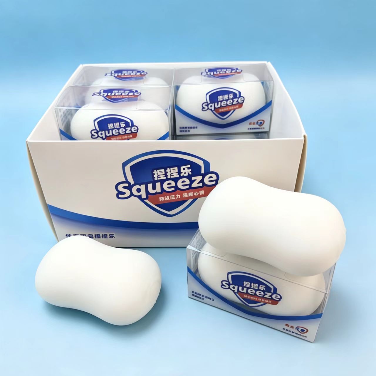 Realistic Soap Squishy Stress Relief Toy
