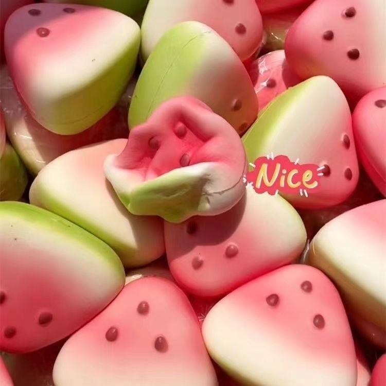 Watermelon Squishy Squeeze Toy — Scented Slow-Rise Stress Relief