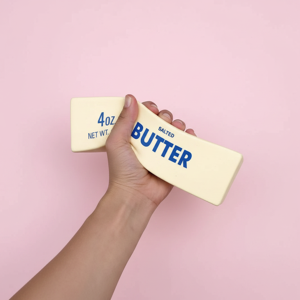 Giant Butter Stick Squishy