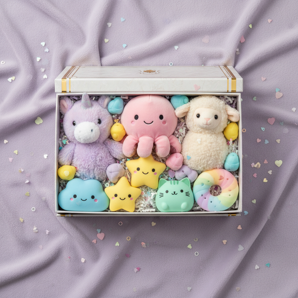 Jellycat Mix Mystery Box plush and squishy toys